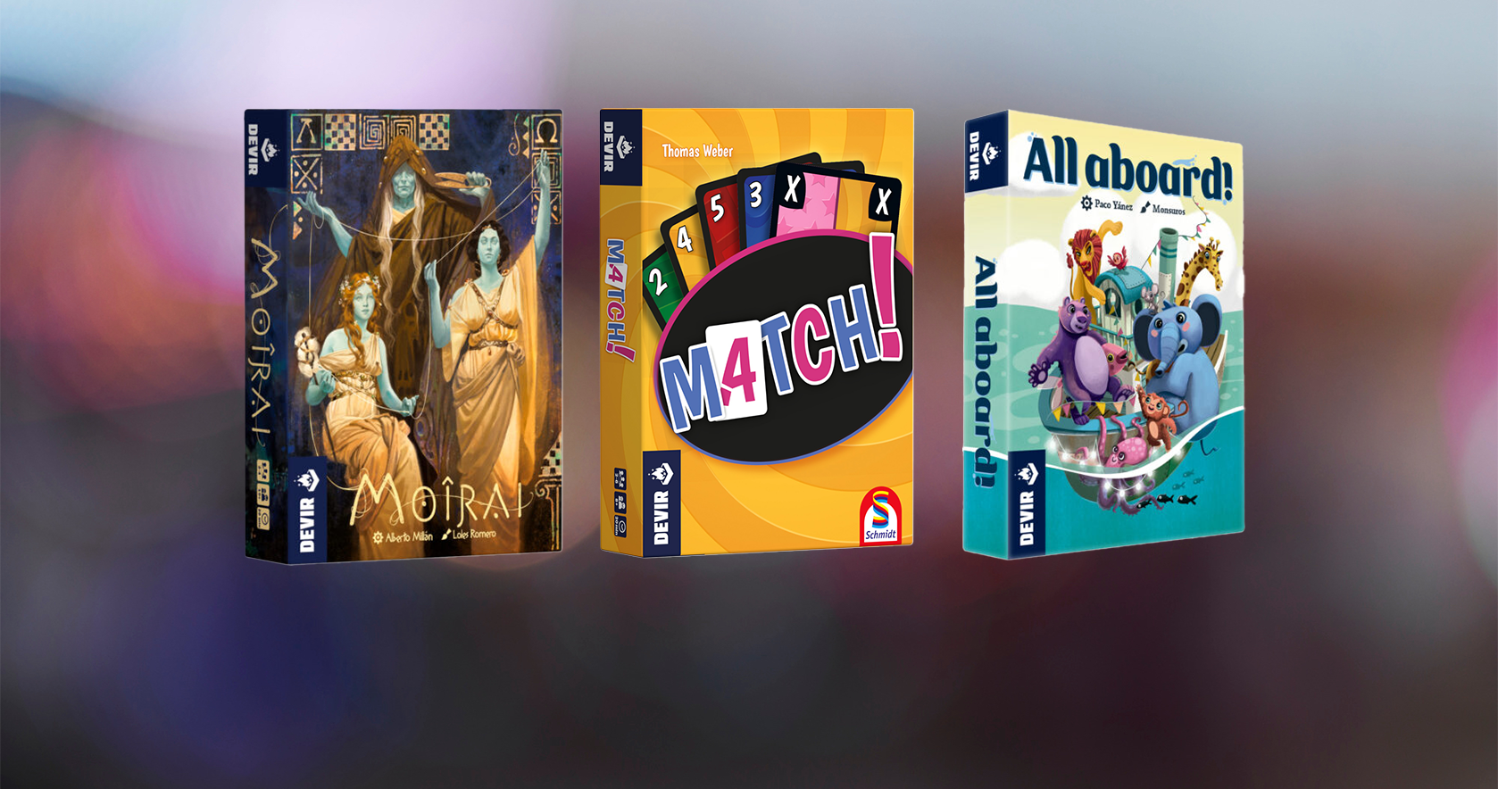 Tres nuevos juegos se unen a la línea Pocket de Devir