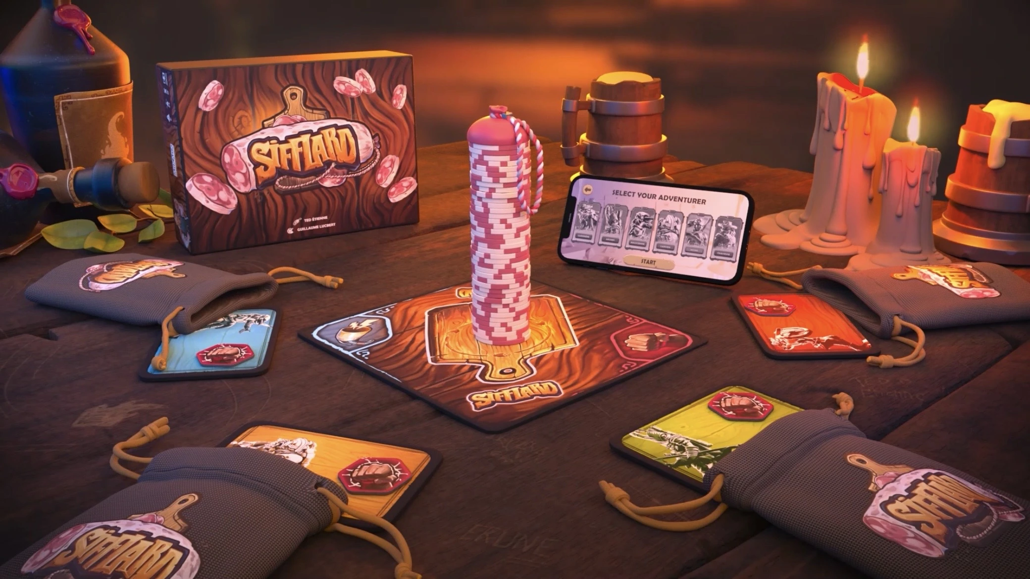 Flamalama presenta Salami, un divertido party game híbrido