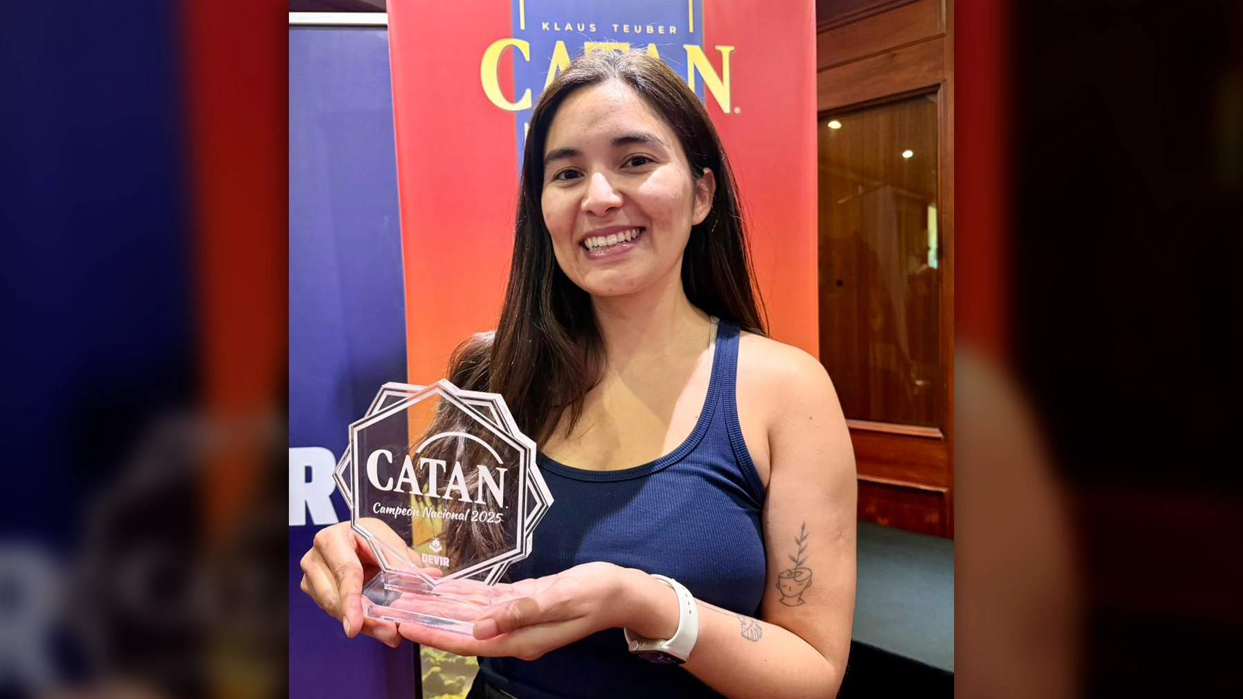 Andrea Torrejón, campeona nacional de Catan: «Nunca pensé que iba a ganar»