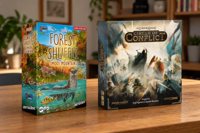 Asmodee llevará un nuevo Forest Shuffle y un adelanto de El Señor de los Anillos a Essen