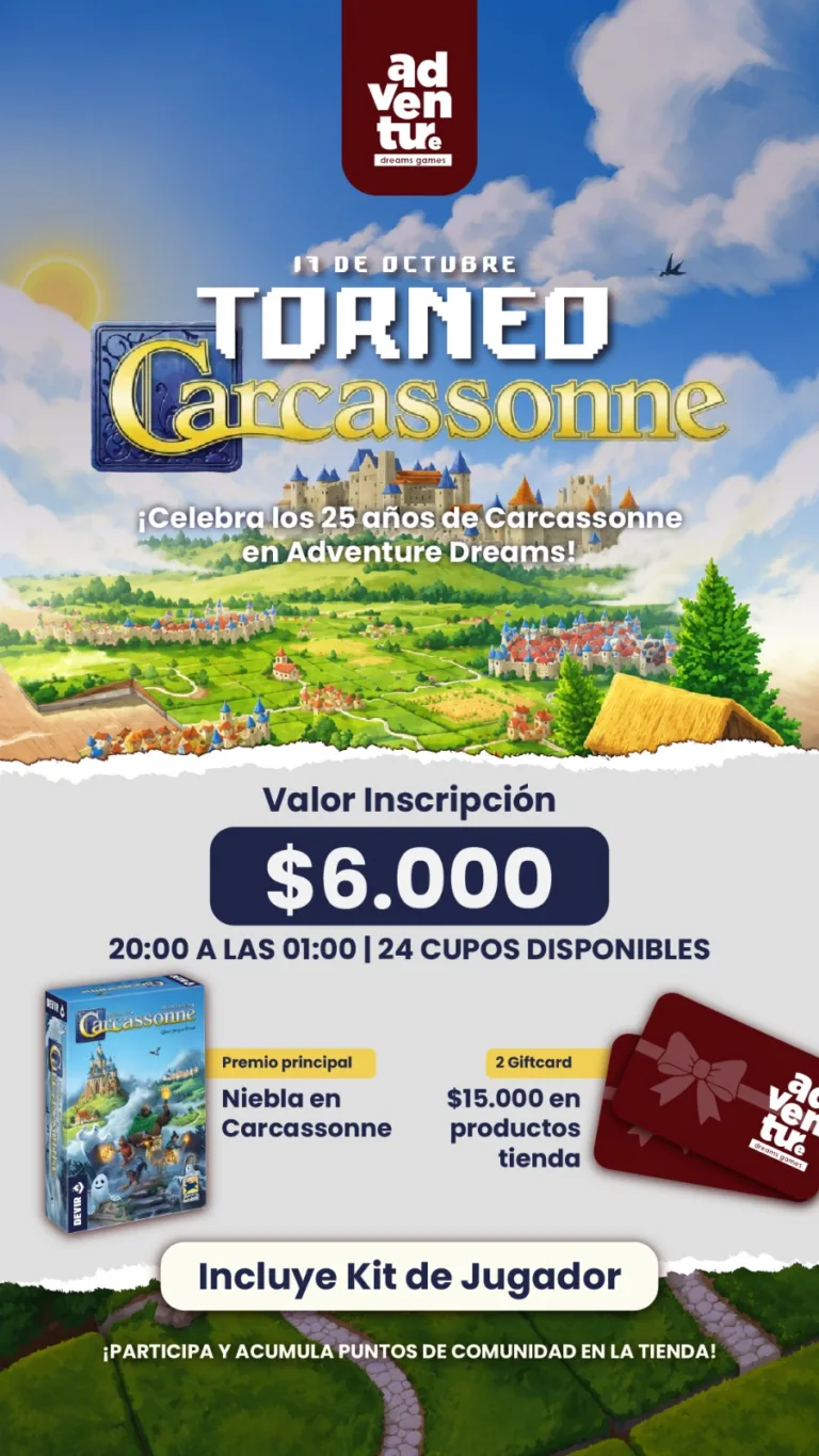 Torneo Carcassonne — 25.º aniversario