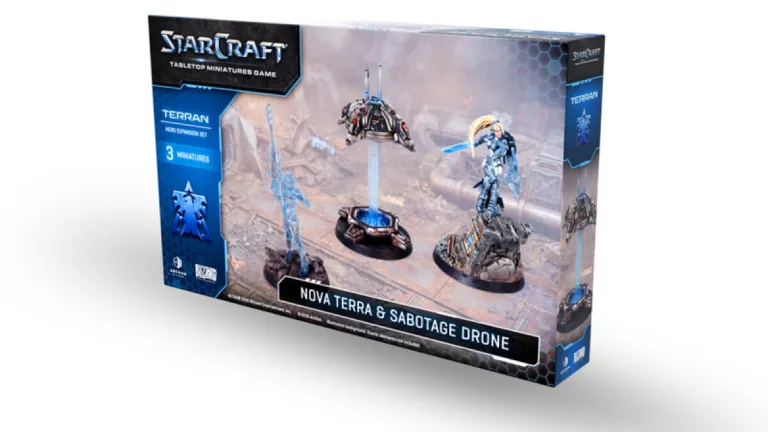 StarCraft abre reservas de seis expansiones de miniaturas con Nova, Zagara y Tassadar