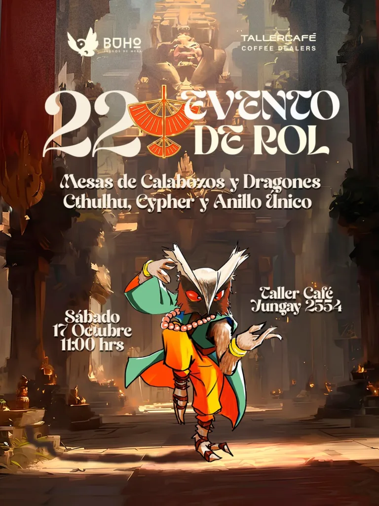Comediantes y Dragones — 22.ª edición