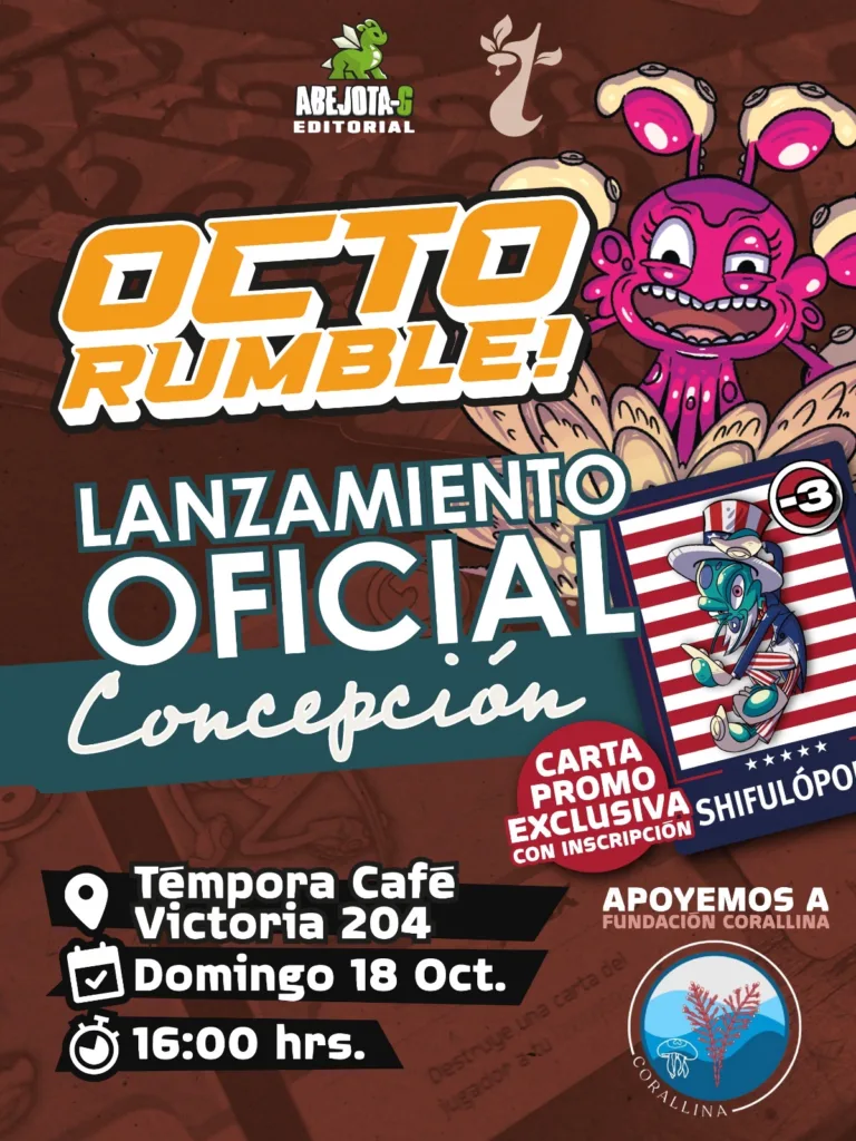 Lanzamiento Octo Rumble! en Concepción