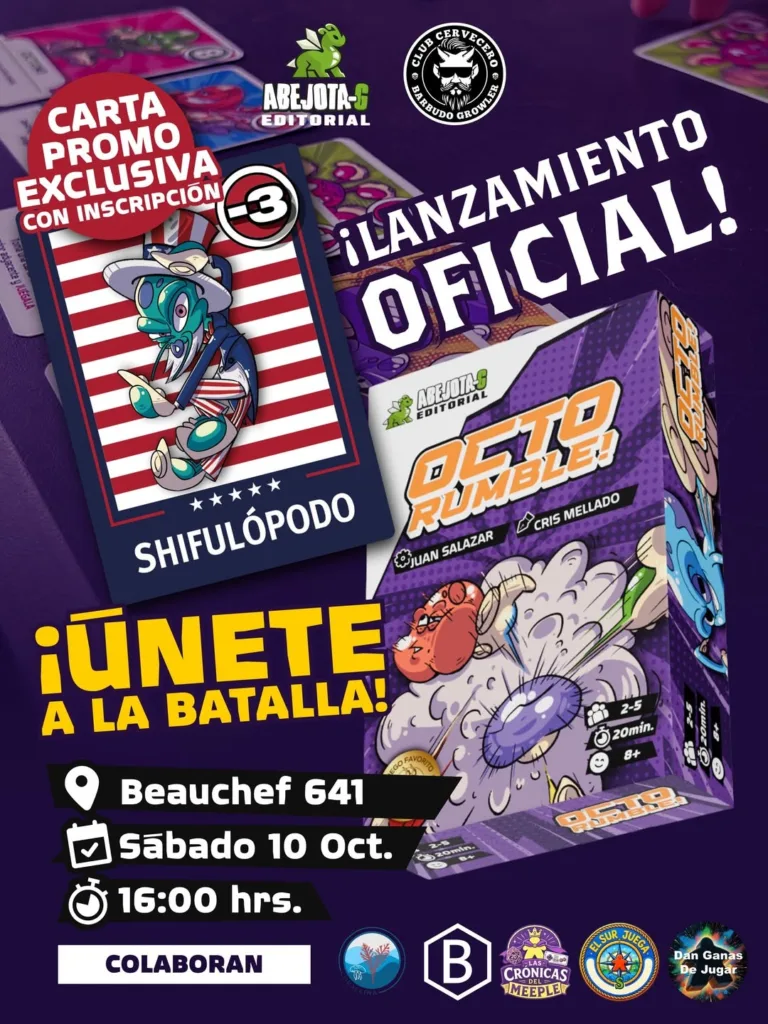 Lanzamiento Octo Rumble! en Valdivia
